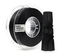 R3D Filamento PLA 1.75mm Alta Velocidad 1kg, Impresión 3D 30-600mm/s, Precisión Dimensional ±0.02mm, Carrete de Plástico 1kg (Mate Negro)