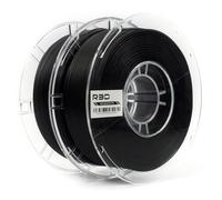 R3D Filamento PLA 1.75mm Alta Velocidad 2kg, Impresión 3D 30-600mm/s, Precisión Dimensional ±0.02mm, Carrete de Plástico 2kg (Mate Negro)