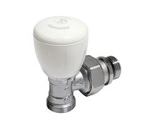 R431TG Válvula angular con conexión para adaptador R431X034 1/2"x 18 GIACOMINI