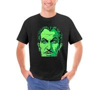R5YGxdsewws KREEVILLE-Vincent-Price-Green-Face-T-Shirt