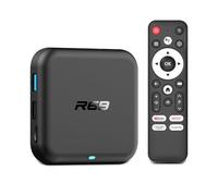 R69 Android 14.0 TV Box 64bit 32GB Quad Core Rockchip3518 WiFi6 Dual-WiFi 2.4G/5G 4K BT5.x USB3.0 Android TV Box
