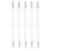 R7S 254mm 1500W Bombillas halógenas 1000W 220V R7S Lámpara halógena Lineal T3 Tipo J R7S Base Doble extremo Regulable 5PC 1500W