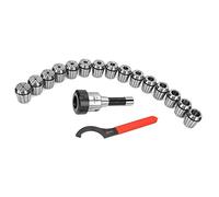 R8 ER40 Collet Set R8 Shank Chuck Soporter 15pcs ER40 Collets Freshing Máquinas