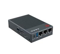 R86S Soft Routing Multi-net port, Intel mini host N5105 N6005 8GB/16GB/32GB 10 Gigabit puerto de fibra 2.5G (T1 gris)