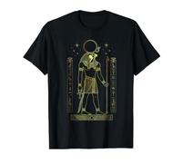 Ra Antiguo Egipto Sol Dios Egipcio Mito Historia Arqueología Camiseta gráfica económica, Hombre, Negro, S