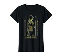 Ra Antiguo Egipto Sol Dios Egipcio Mito Historia Arqueología Camiseta gráfica económica, Mujer, Negro, XS