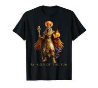 Ra, Dios del Sol Egipto Halcón Deidad Mitología Arte Icono Camiseta