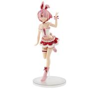 Ra-m Figura, Re Zero Anime Figura, Starting Life in Another World,Figuras de Anime de Ra-m Modelo de Personaje de PVC Anime Estatua Juguete de Regalo para Niños, Adultos, Fanáticos del Anime