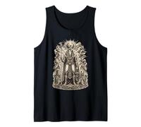 Ra Sun God Falcon Guardian Antiguo Egipcio Mítico Arte Camiseta sin Mangas