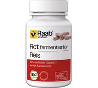 Raab Vitalfood Arroz Rojo Fermentado Bio - 90 cápsulas Raab Vitalfood