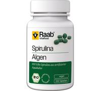 Raab Vitalfood Espirulina Bio en Comprimidos - 200 comprimidos Raab Vitalfood