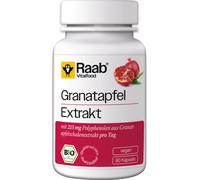Raab Vitalfood Extracto de Granada Bio - 80 cápsulas Raab Vitalfood