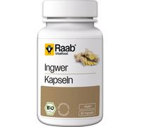 Raab Vitalfood Jengibre Bio en Cápsulas - 80 cápsulas Raab Vitalfood