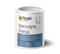 Raab Vitalfood® Polvo de energía electrolítica (150 g) con dextrosa y minerales, con magnesio y calcio para un metabolismo energético normal, perfecto para deportistas, con cuchara medidora en lata
