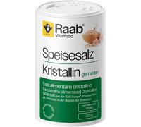 Raab Vitalfood Sal Cristalina de Mesa Molida - 200 g Raab Vitalfood
