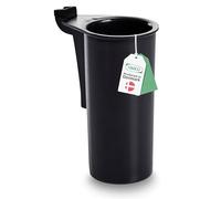 raaco Clip 8-30 Soporte para Tubos para Panel Perforado y Pared de Herramientas, Diámetro 30 mm, Ideal para Lápices, Pinceles y Pequeñas Herramientas, Robusto Soporte de Polipropileno, Set de 4