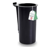 raaco Clip 8-50 Soporte para Tubos para Panel Perforado y Pared de Herramientas, Diámetro 50 mm, Ideal para Lápices, Pinceles y Pequeñas Herramientas, Soporta hasta 1,3 kg, Set de 1