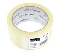 Raadhuis Cinta para paquetes, polipropileno, 48 mm x 66 m, transparente, bajo ruido