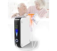 RAAMKA Concentrador de Oxígeno, Máquina de Purificación de Aire de Alta Pureza del 93%, Generador Concentrador de Oxígeno Portátil para Uso en el Hogar y los Viajes