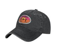 RAAXIHL Endless Summer Gorra béisbol Mezclilla Surfing California Mujeres Hombres Diseño Gorra Camionero Moderno Caza Camping Gorras béisbol a Prueba Sol Calor Invernal