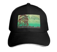 RAAXIHL Gorra béisbol Night at Henzin Nature Landscape Snap Back Sombrero té Visera térmica Sombrero Sol para niños Golf Mujeres Hombres Calidez Invernal