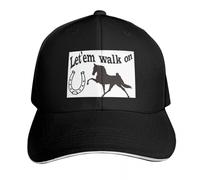 RAAXIHL Gorra de béisbol Let'em Walk On Nueva en el Sombrero Gorras Personalizadas Nueva en Sombrero Streetwear para Mujeres Hombres, Regalo