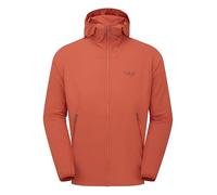 Rab Chaqueta con capucha Borealis para hombre - Chaqueta ligera repelente al agua para senderismo y escalada, S