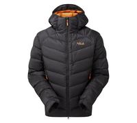 Rab Chaqueta Glaceon Pro de Plumón para Hombre - Abrigo Ligero de Plumón para Senderismo, Escalada y Montañismo, antracita, XL