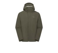 Rab Chaqueta Downpour para hombre, abrigo ligero e impermeable con capucha para senderismo y senderismo