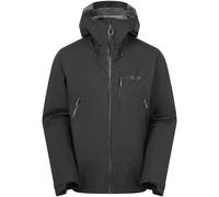 Rab - Ropa de senderismo - Downpour Mountain Jacket Black - Talla L - Negro Negro L
