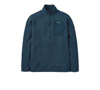 Rab Hepton Pull-On camiseta de media cremallera para hombre | EU L in Tempest Blue