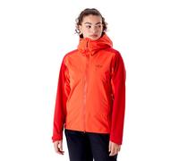Rab Kinetic Alpine 2.0 chaqueta impermeable para Mujer | EU XS in Red Grapefruit