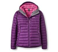 Chaqueta de pluma para mujer Rab Microlight Alpine Jacket Wmns (Mulberry)