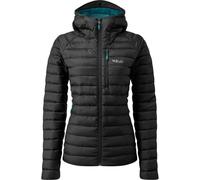 Rab - Plumíferos esquí mujer - Microlight Alpine Jacket W Black para Mujer - Talla 14 UK - Negro Negro 14 UK