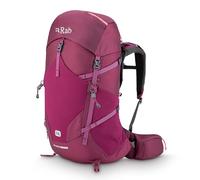 Rab Mochila Exion ND de 35 litros para mujer, cómoda mochila para senderismo, senderismo y mochilero, Morera, S-M