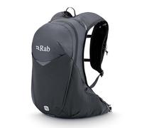 Rab Nitron - Mochila de hidratación ligera, cómoda para senderismo, senderismo y trail running, Antracita, 18-Liter (Back Length - Medium)
