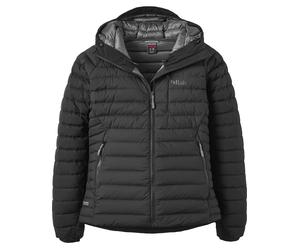 Rab - Plumíferos esquí mujer - Microlight Windstopper Hoody W Black para Mujer - Talla 10 UK - Negro Negro 10 UK