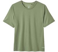 Rab Rivelin Tee Women's camiseta mujer - Dark Fig Green - XS