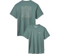 Rab - Ropa de senderismo - Crimp Elevation Tee Sage de Madera - Talla M - Verde Verde M