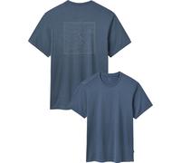 Rab - Ropa de senderismo - Crimp Elevation Tee Tempest Blue de Madera - Talla M - Azul Azul M
