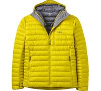 Rab - Ropa de senderismo - Microlight Alpine Hoody Dark Pollen - Talla M - Amarillo Amarillo M