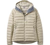 Chaqueta de plumas Rab Microlight Alpine Hoody (Gris Oscuro) Mujer