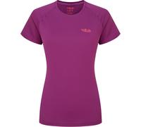 Rab - Ropa trail running mujer - Sonic Tee W Plum para Mujer - Talla 12 UK - Burdeos Burdeos 12 UK