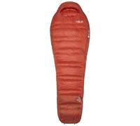 Rab - Sacos de dormir para trekking - Alpine -12C / 10F Dark Horizon/Tuscan Red - Talla Izquierda - Rojo Rojo Izquierda