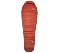 Rab - Sacos de dormir para trekking - Alpine -6C / 20F Dark Horizon/Tuscan Red - Talla Izquierda - Rojo Rojo Izquierda