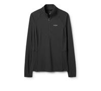 Rab Sonic Zip Neck Camiseta para Mujer | EU XS in Beluga