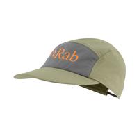 Rab Talus gorra de trail running de 5 paneles AW26 en Light Khaki/Graphene | EU Talla única