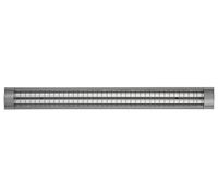 raba Lux 2406 Wide 2, luz descendente, color plateado