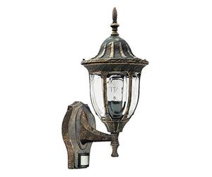 raba Lux 8370 a + + to E, Milano lámpara de pared, metal, 60 Watts, E27, Antiguo de oro, 22 x 16, 5 x 28 cm