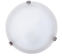 Rabalux Alabastro plafón 1x60 W blanco 3202